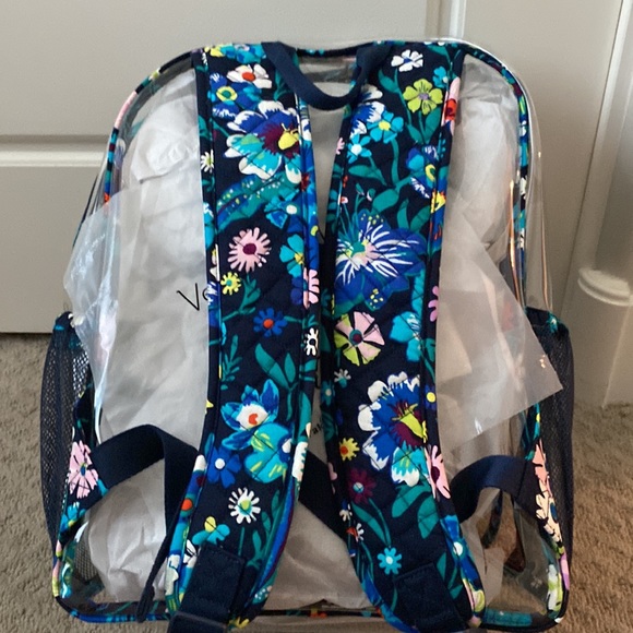 -- Vera bradley clear backpack moonlight garden - Picture 4 of 5
